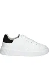 Marc O'polo Platform Leather Trainers In White