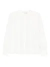 Marc O'polo Pleated Button-up Blouse In White