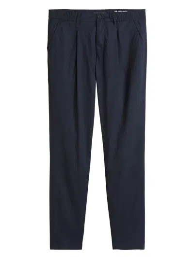 MARC O'POLO PLEATED-FRONT TROUSERS
