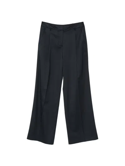 Marc O'polo Pleated Palazzo Pants In Blue