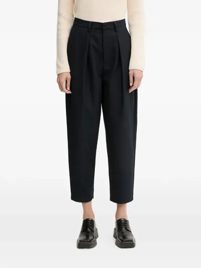 Marc O'polo Pleated Trousers In Black