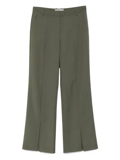 Marc O'polo Pleated Trousers In Green