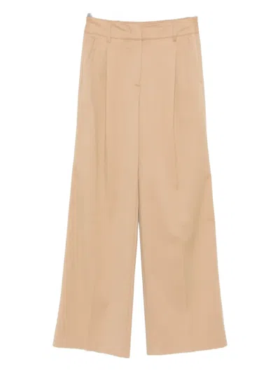 Marc O'polo Pleated Trousers In Neutral