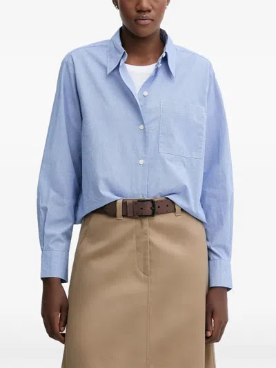Marc O'polo Pocket Button-down Shirt In Blue