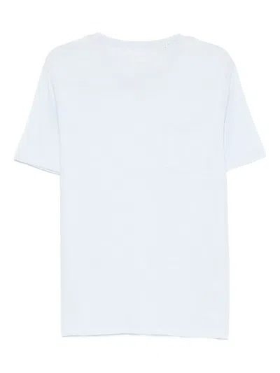 Marc O'polo Pocket Cotton T-shirt In Blue
