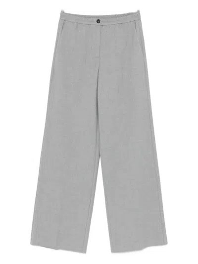 Marc O'polo Press-crease Trousers In Gray