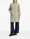 Marc O'polo Quilted Bomber Jacket In Green