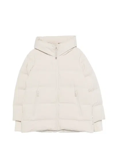 Marc O'polo Quilted Down Jacket In Neutral