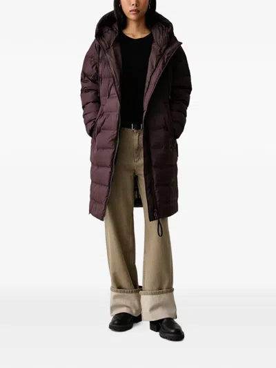 Marc O'polo Quilted Hooded Coat In Multi