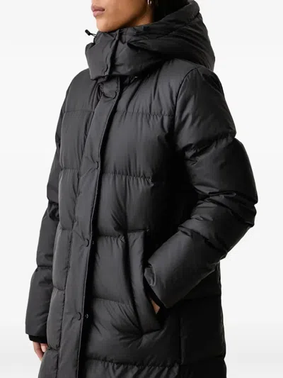 Marc O'polo Quilted Hooded Jacket In Black