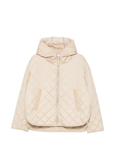 Marc O'polo Quilted Hooded Jacket In Multi