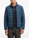 Marc O'polo Quilted Jacket In Blue