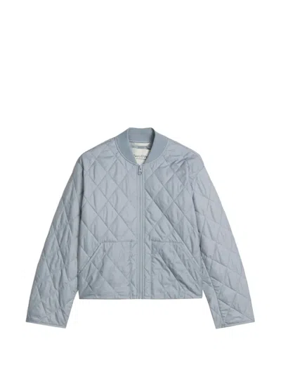 Marc O'polo Quilted Jacket In Blue