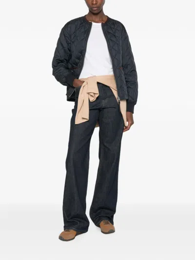 Marc O'polo Quilted Jacket In Blue