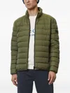 Marc O'polo Quilted Puffer Jacket In Green
