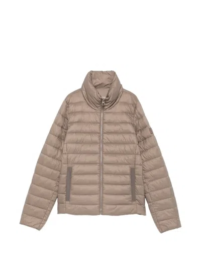 Marc O'polo Quilted Puffer Jacket In Brown