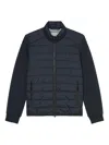 Marc O'polo Quilted Zip-up Jacket In Blue