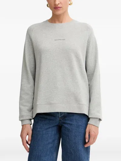 Marc O'polo Raglan-sleeve Sweatshirt In Gray