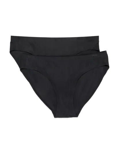 Marc O'polo Raised-logo Briefs In Black