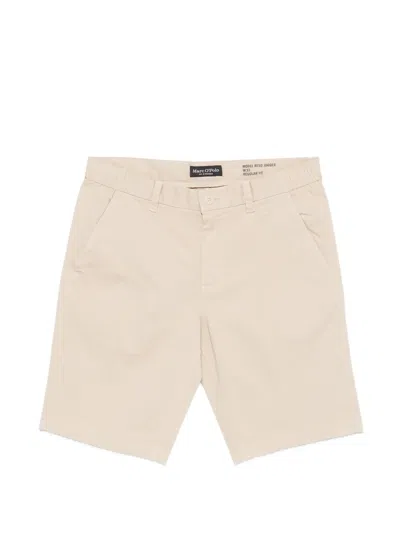 Marc O'polo Reso Jogger Chino Shorts In Neutral