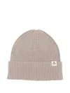Marc O'polo Ribbed Beanie Hat In Gray