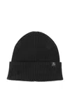 Marc O'polo Ribbed Beanie Hat In Gray