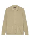 Marc O'polo Ribbed Button-up Cardigan In Neutral