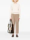 Marc O'polo Ribbed Crew-neck Sweater In Multi