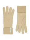 Marc O'polo Ribbed-cuff Gloves In Brown