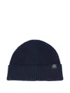 Marc O'polo Ribbed-knit Beanie In Blue
