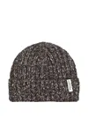 Marc O'polo Ribbed Knit Beanie In Gray