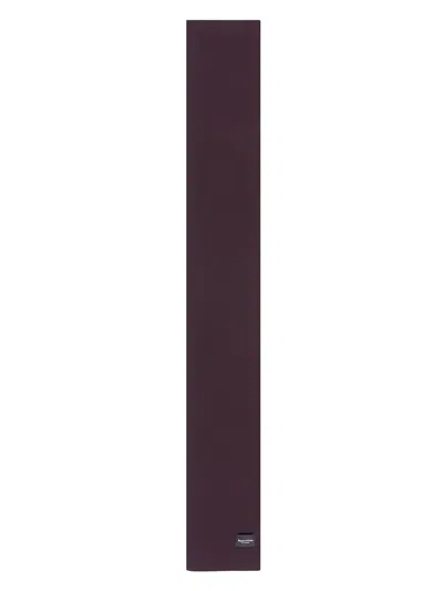 Marc O'polo Ribbed-knit Scarf In Purple