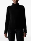 RIBBED RAGLAN-SLEEVE SWEATER