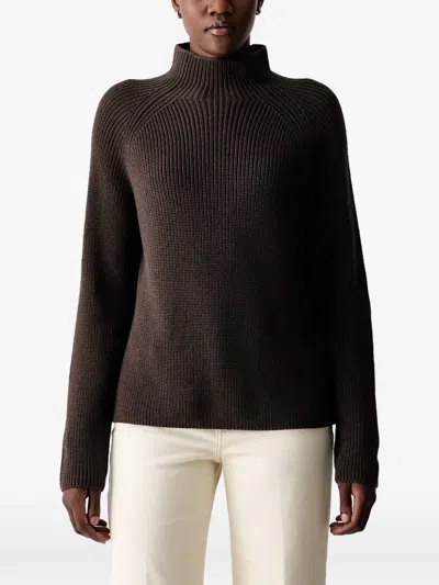 Marc O'polo Ribbed-knit Raglan-sleeve Sweater In Multi
