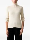 RIBBED-KNIT ROLL-NECK SWEATER