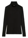 Marc O'polo Roll-neck Long-sleeve Top In Black