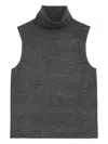 Marc O'polo Top Mit Rollkragen In Gray
