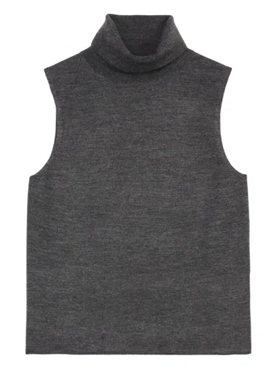 Marc O'polo Top Mit Rollkragen In Gray
