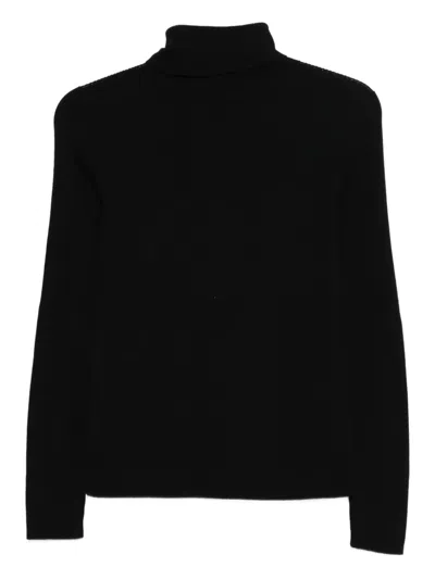 Marc O'polo Roll-neck Sweater In Black