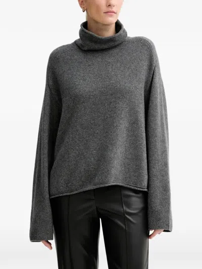 Marc O'polo Roll-neck Sweater In Gray