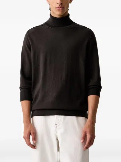 Marc O'polo Roll-neck Sweater In Brown
