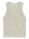 Marc O'polo Scoop-neck Knitted Tank Top In Neutral