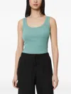 Marc O'polo Scoop-neck Tank Top In Green