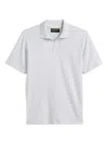 Marc O'polo Short-sleeve Polo Shirt In Gray