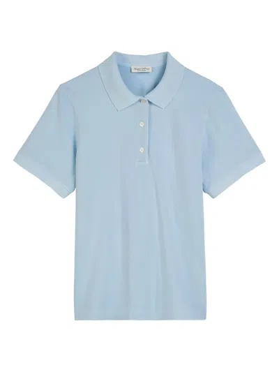 Marc O'polo Short-sleeve Polo Shirt In Blue