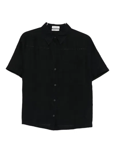 Marc O'polo Short-sleeve Shirt In Black