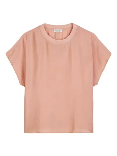 Marc O'polo Short-sleeve Top In Pink