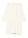Marc O'polo Short-sleeved Hoodie In White
