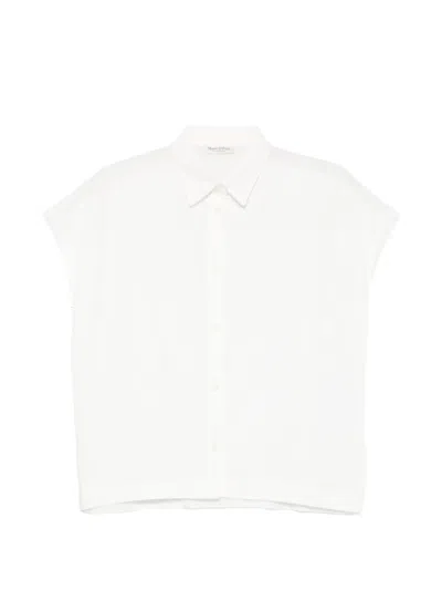 Marc O'polo Short-sleeve Button-down Shirt In Multi