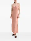 Marc O'polo Side-split Maxi Dress In Nude